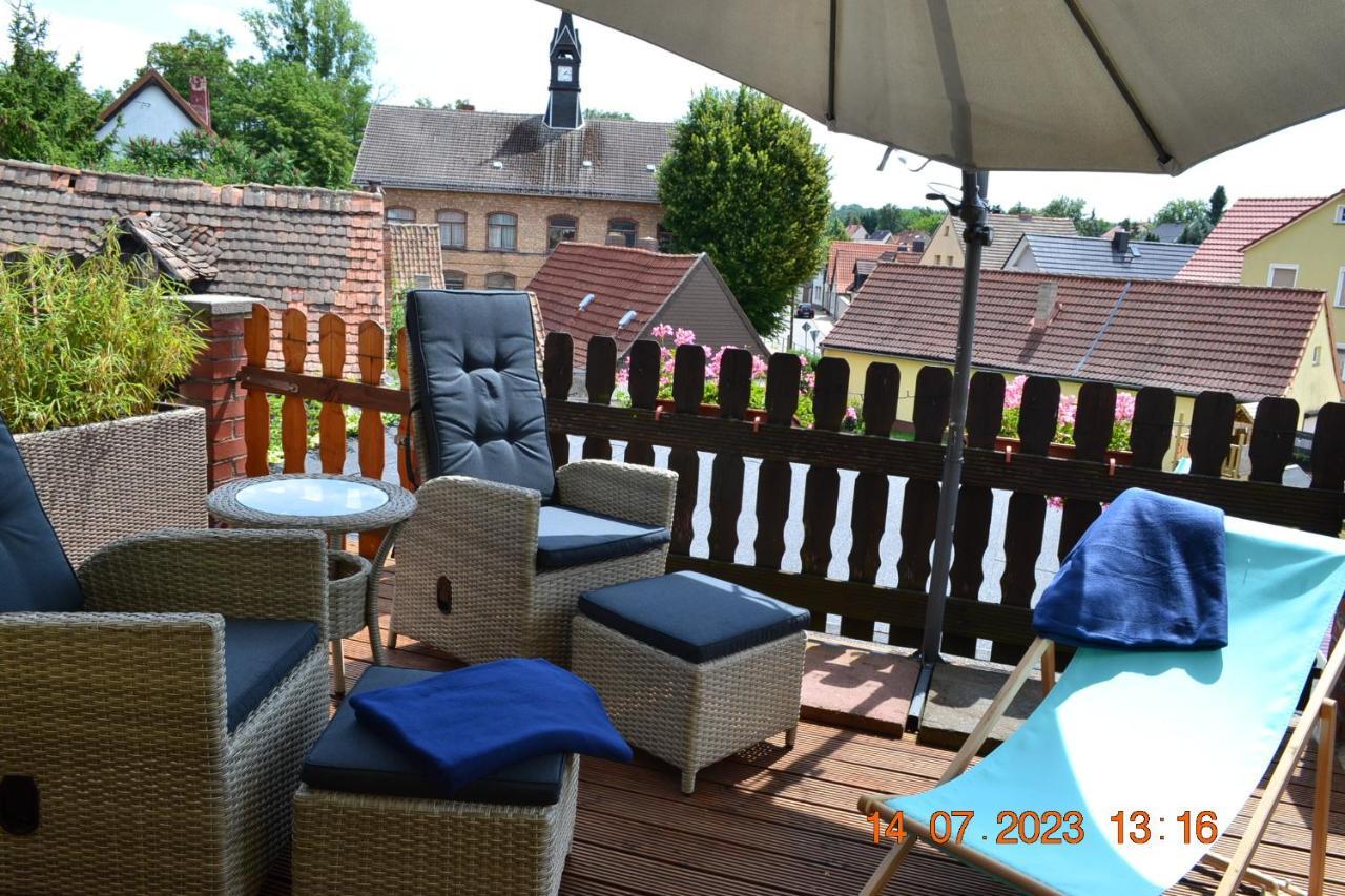 Ferienwohnung Mit Ausblick In Wimmelburg Zewnętrze zdjęcie