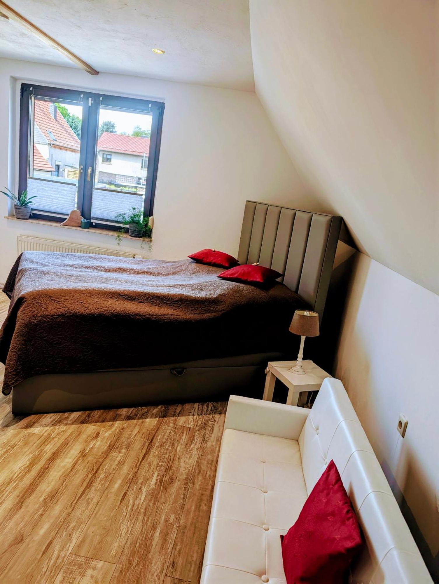 Ferienwohnung Mit Ausblick In Wimmelburg Zewnętrze zdjęcie
